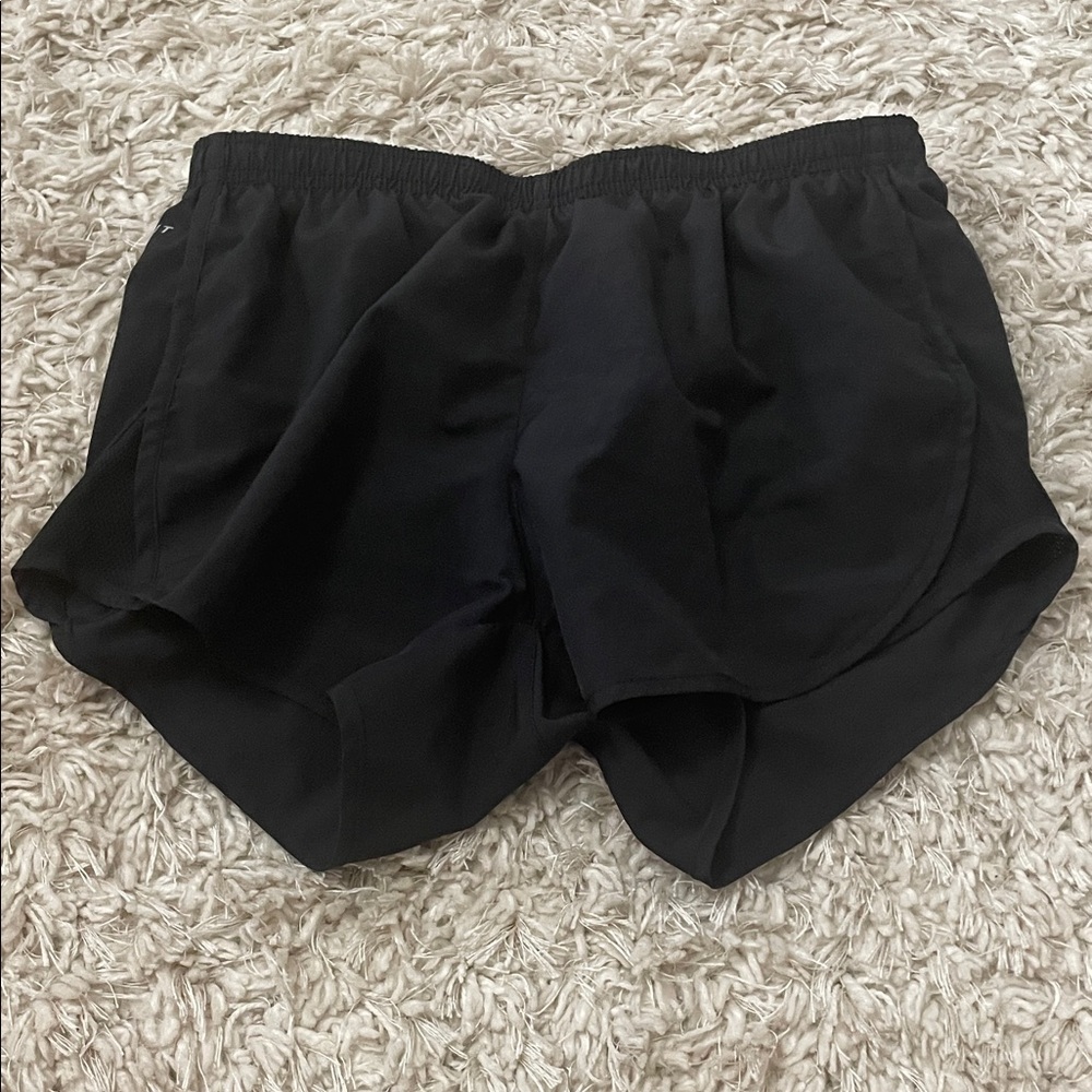Sleek Black Women's Athletic Shorts